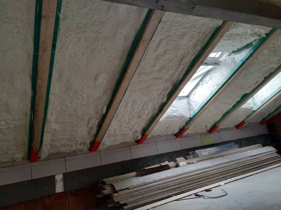 Mezikrokevní izolace podkroví Olomouc - Černovír